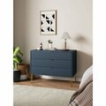 Manhattan Comfort DUMBO Dresser in Midnight Blue DR001-MB